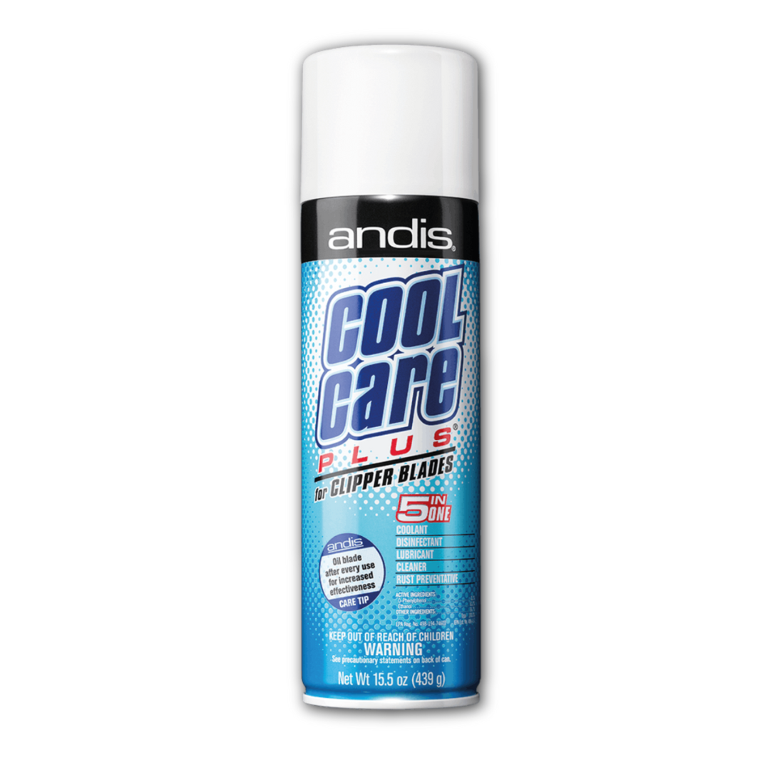 Cool Care Andis Lubricante Desinfectante Limpiador para Maquinas 2 Piezas