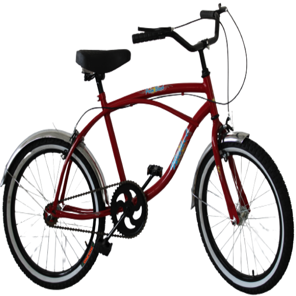 Puños Bicicleta Bmx Tpe Anti Deslizantes 22.2mm Bunnyhop Rojo
