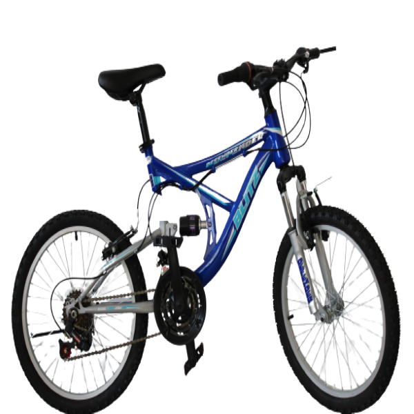 BICICLETA DOBLE SUSPENSION RODADA 20 DEFENDER
