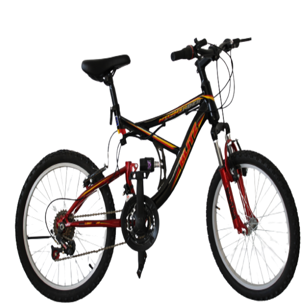 BICICLETA DOBLE SUSPENSION RODADA 20 DEFENDER