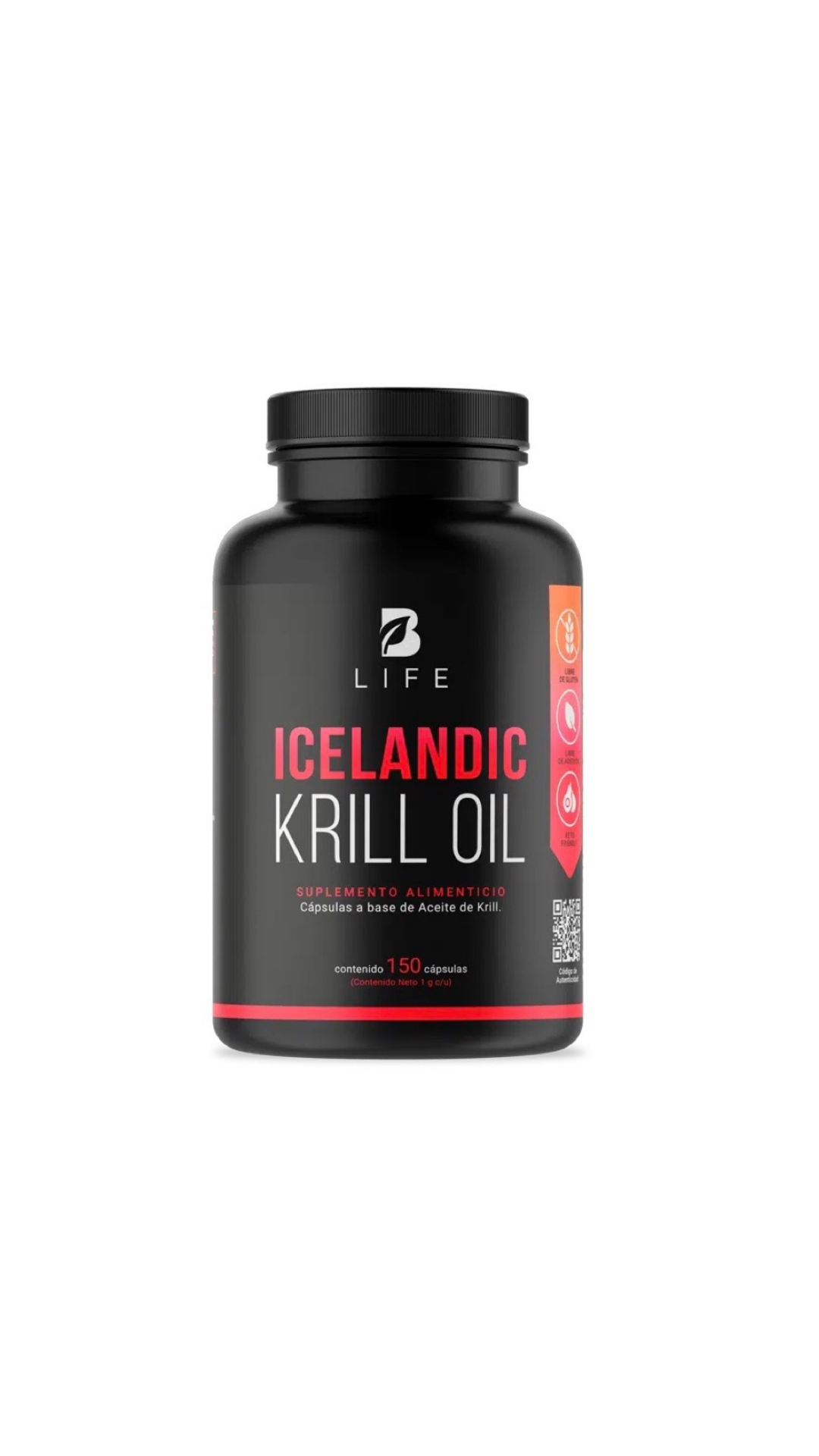 Aceite de krill inslandés (150caps)