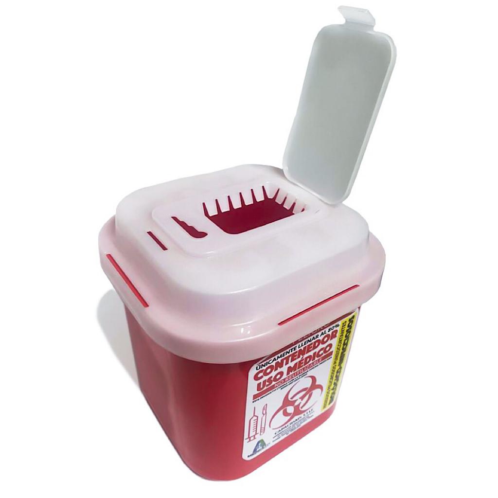 Contenedor Rpbi 1.1 Lt Para Residuos Punzo Cortantes