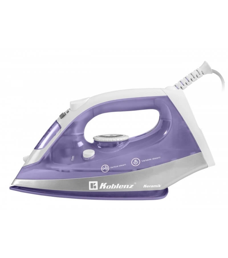 Plancha de Vapor Koblenz PKK-340 L Cerámica Keramik 1200W.