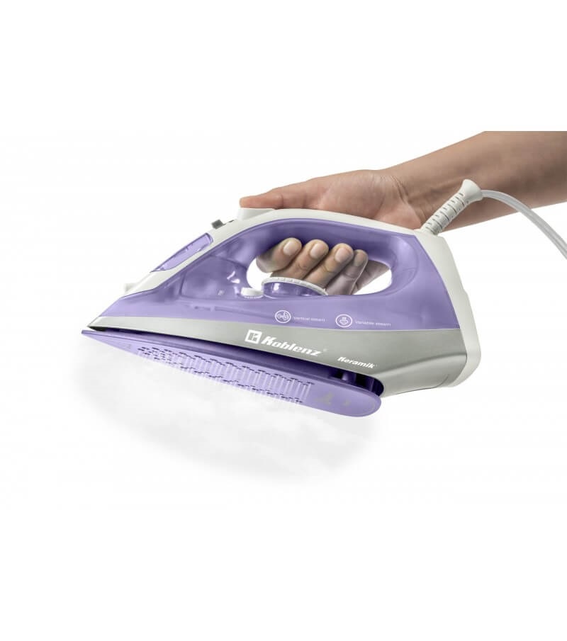 Plancha de Vapor Koblenz PKK-340 L Cerámica Keramik 1200W.