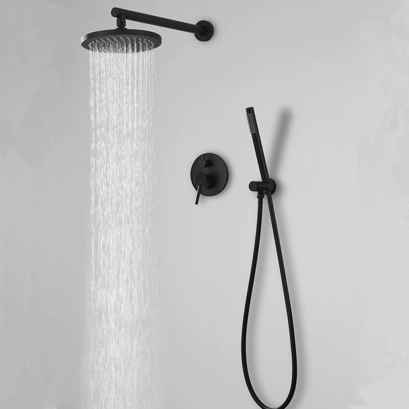 Set De Regadera De Lluvia Con Teléfono Llave Coladera