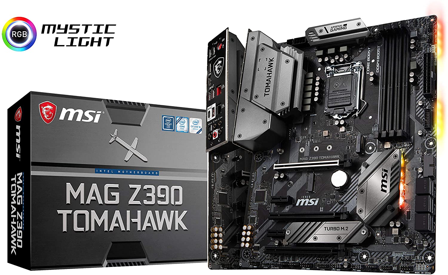 Tarjeta Madre MSI MAG Z490 TOMAHAWK Intel 1200 ATX