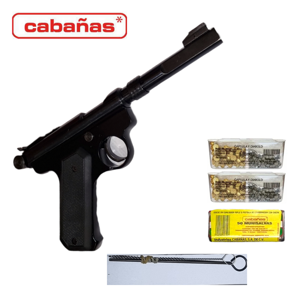 Pack 150 Salva Diábolo Mendoza Pistola P-8 Cn Cabañas