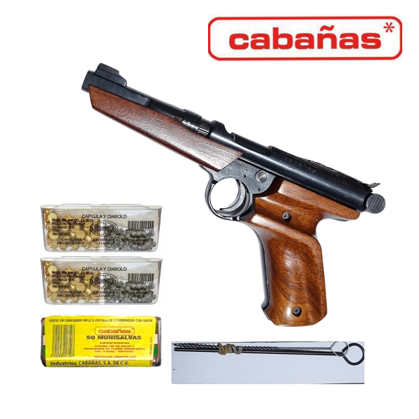 Pack 150 Salva Diábolo Mendoza Pistola P-8 Ct Cabañas