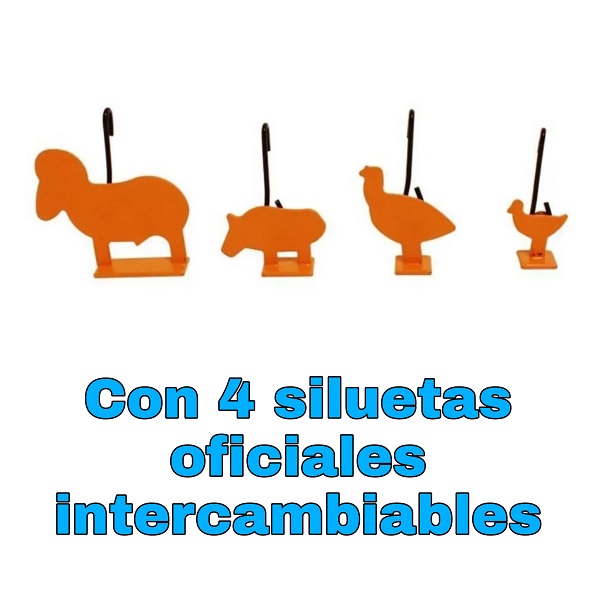 Beeman Trampa De Diábolos Objetivos Y Siluetas Diábolos