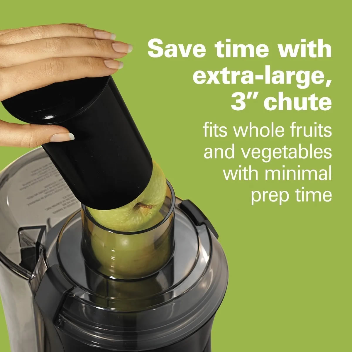 Extractor De Jugo Hamilton Beach Easy Clean 67735 - Negro