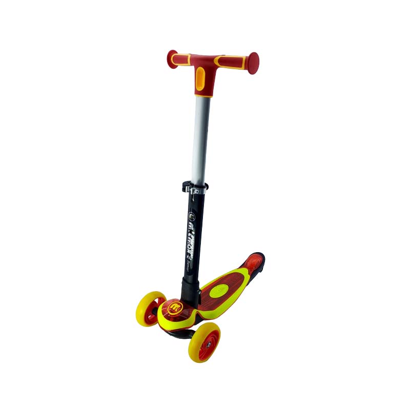 Scooter Patín para Niños MicMax Deluxe Amarillo BM Toys