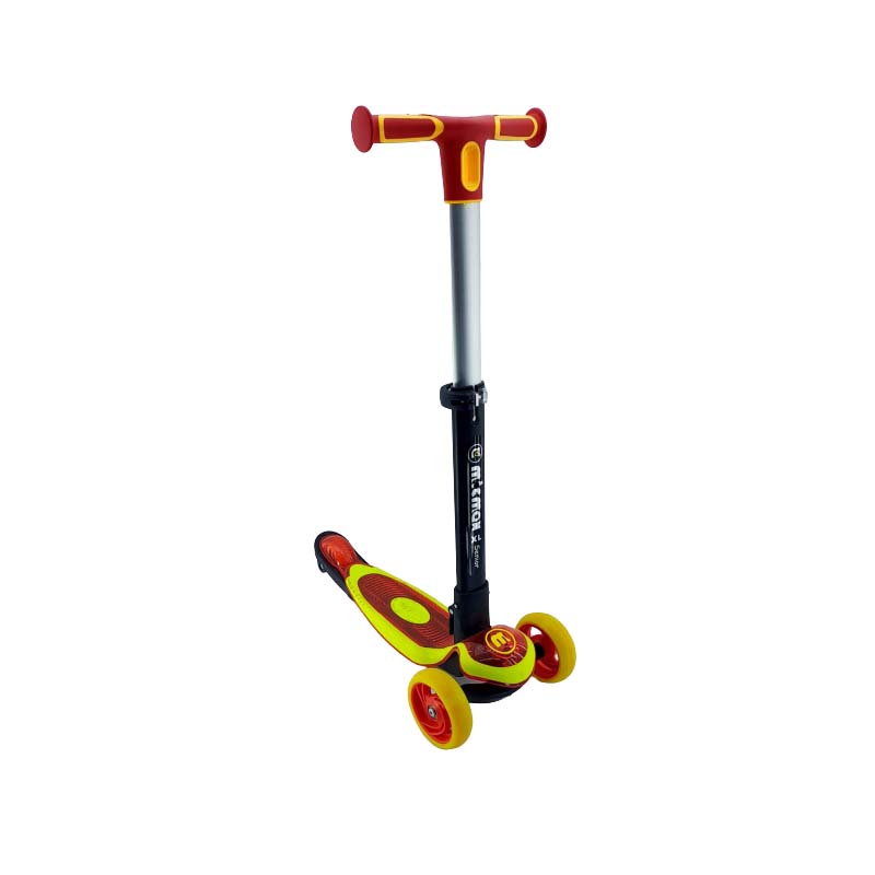 Scooter Patín para Niños MicMax Deluxe Amarillo BM Toys