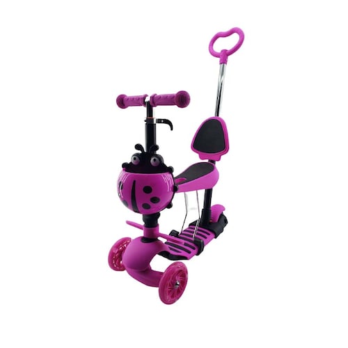 Scooter Patín para Niños Catarina 5 En 1 Rosa BM Toys