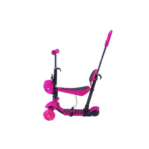 Scooter Patín para Niños Catarina 5 En 1 Rosa BM Toys