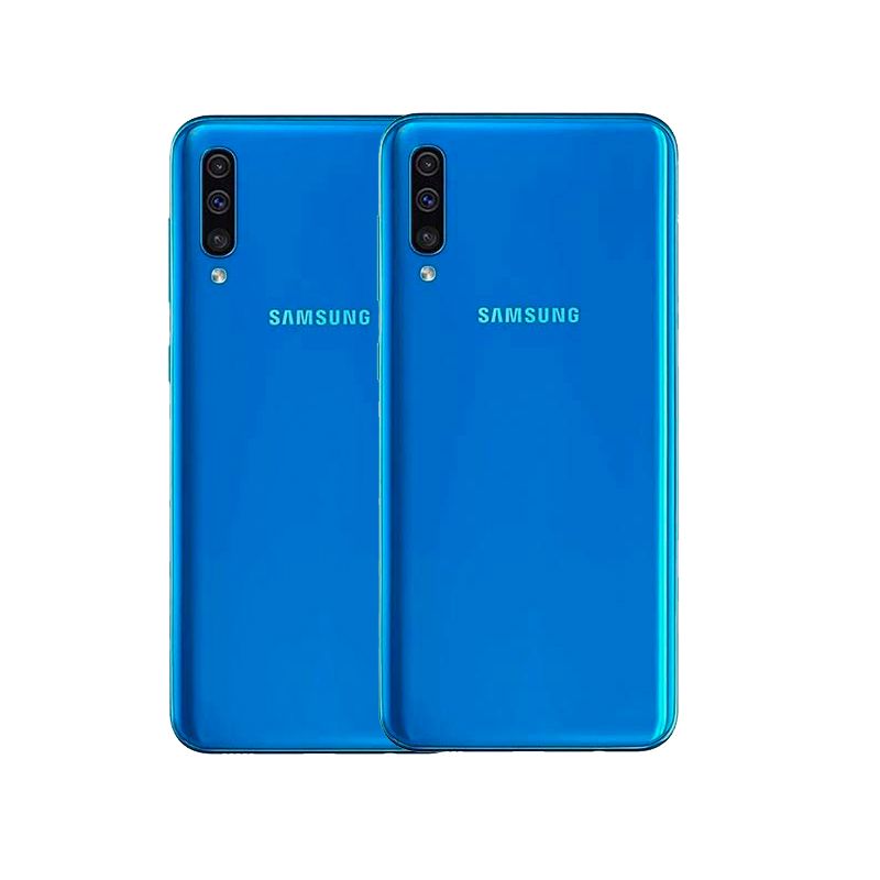 COMBO DE 2 PIEZAS SAMSUNG GALAXY A50 64GB 4GB AZUL