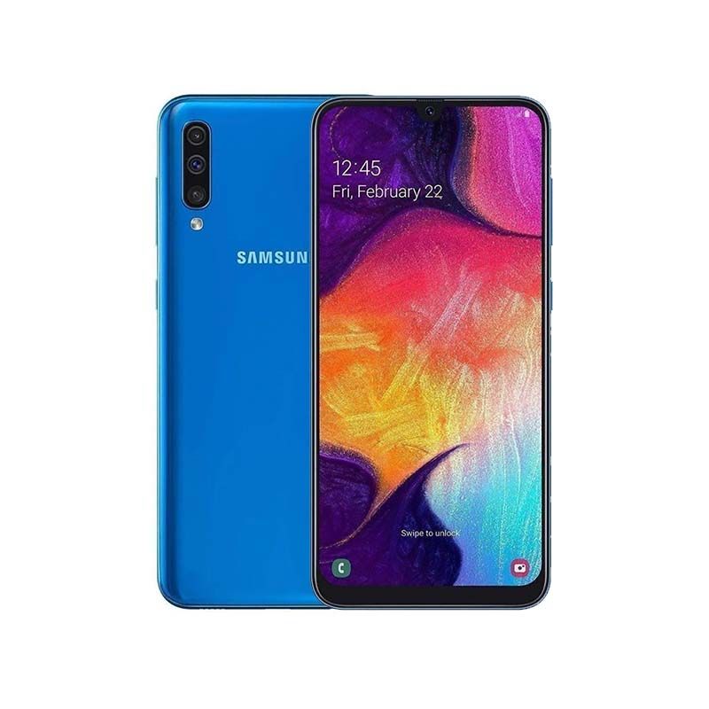 COMBO DE 2 PIEZAS SAMSUNG GALAXY A50 64GB 4GB AZUL