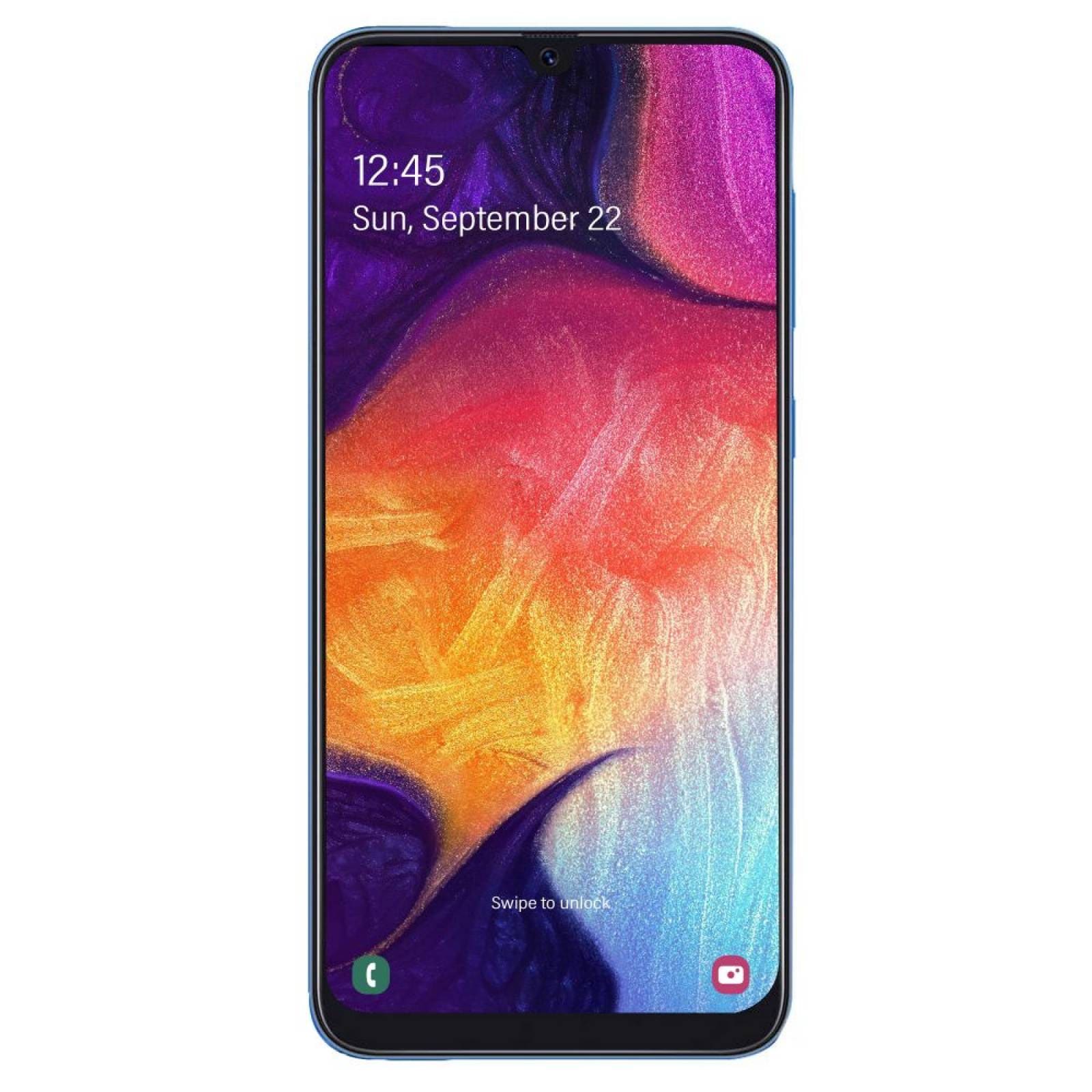 COMBO DE 2 PIEZAS SAMSUNG GALAXY A50 64GB 4GB AZUL