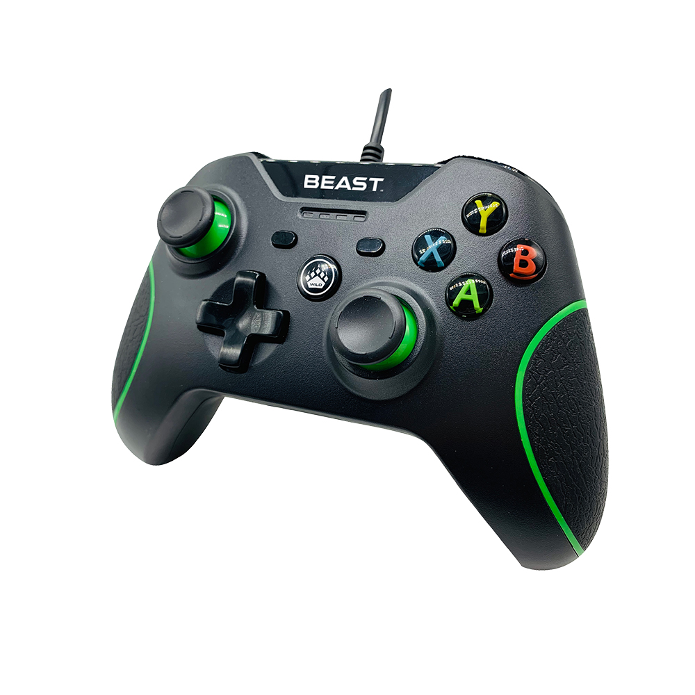 Control X-One Beast Alámbrico doble motor vibración Negro