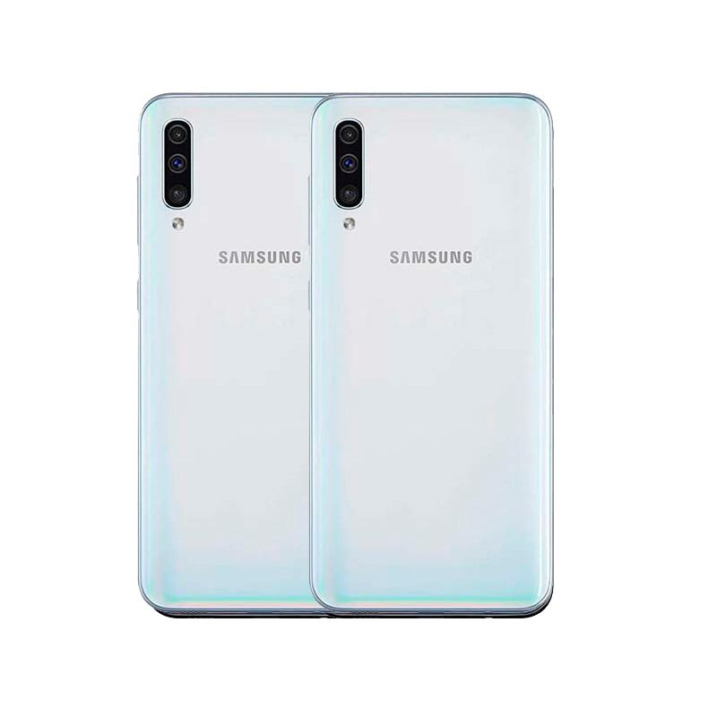 COMBO DE 2 PIEZAS SAMSUNG GALAXY A50 64GB 4GB BLANCO