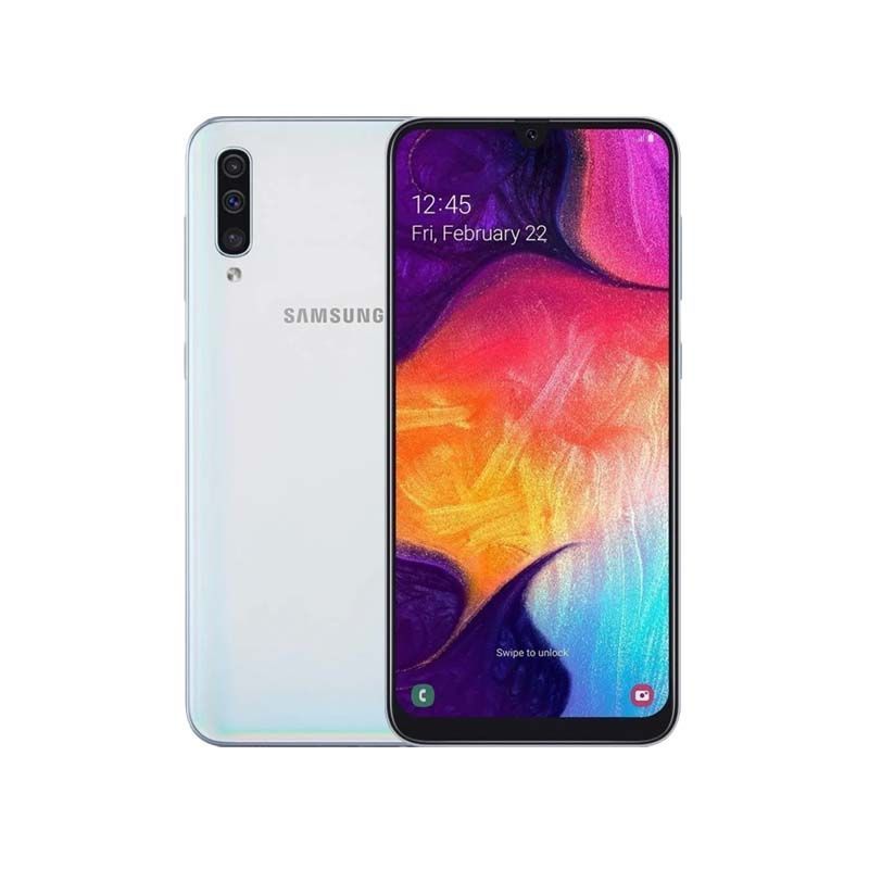 COMBO DE 2 PIEZAS SAMSUNG GALAXY A50 64GB 4GB BLANCO