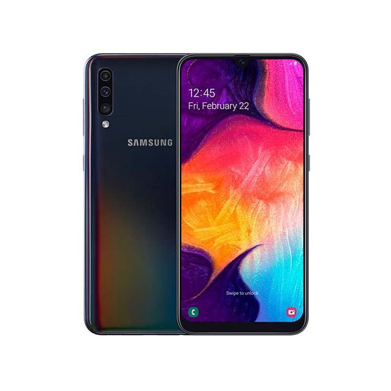 COMBO DE 2 PIEZAS SAMSUNG GALAXY A50 64GB 4GB NEGRO