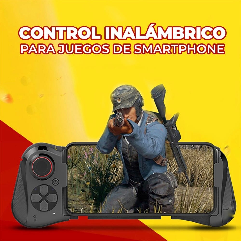 Control Celular Gamepad Bluetooth Ele-Gate GM058 Color Negro