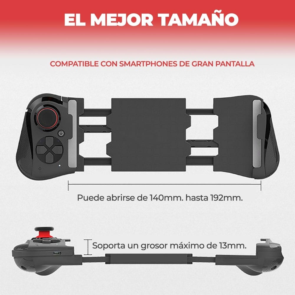 Control Celular Gamepad Bluetooth Ele-Gate GM058 Color Negro