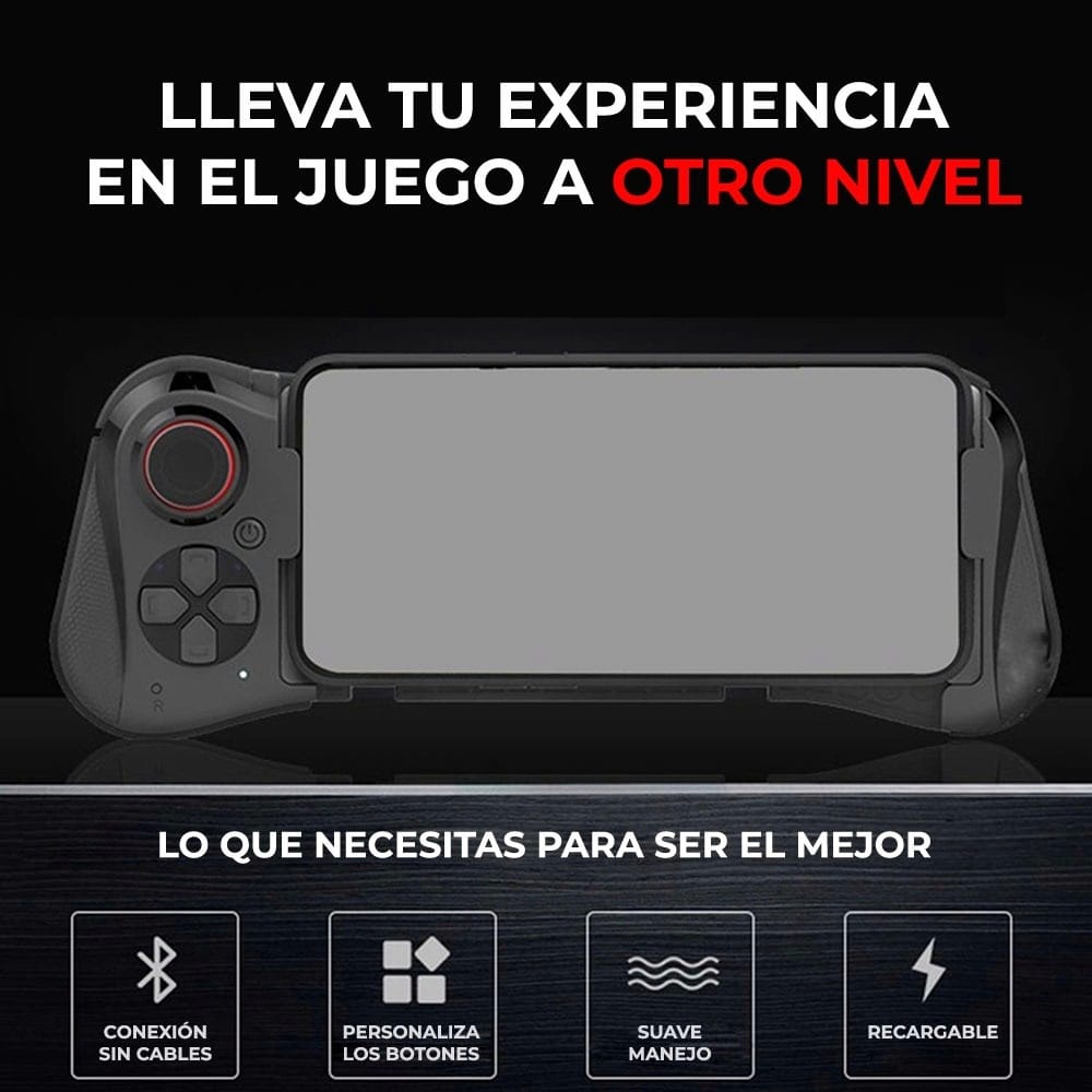 Control Celular Gamepad Bluetooth Ele-Gate GM058 Color Negro
