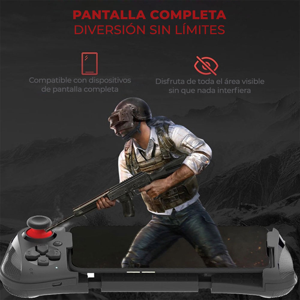 Control Celular Gamepad Bluetooth Ele-Gate GM058 Color Negro