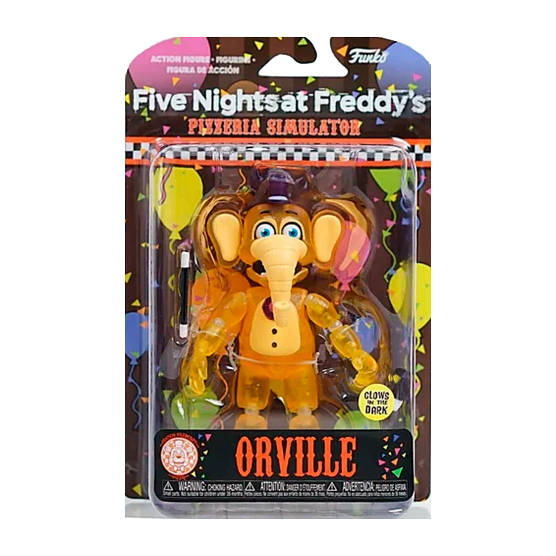 Five Nights At Freddy's Pizza Simulator Glow Original Set 5 