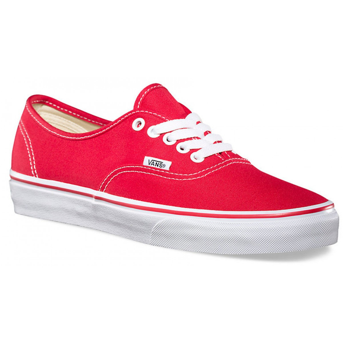 TENIS VANS AUTHENTIC ROJO  UNISEX  SKU- 0EE3RED