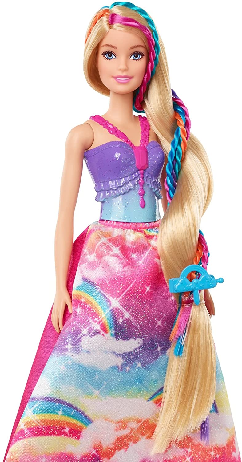 Barbie Dreamtopia Princesa Trenzas Mágicas