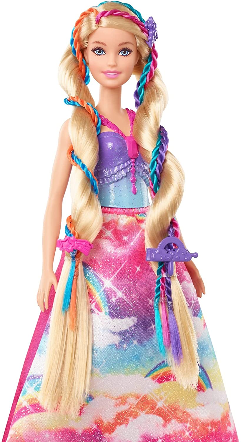 Barbie Dreamtopia Princesa Trenzas Mágicas