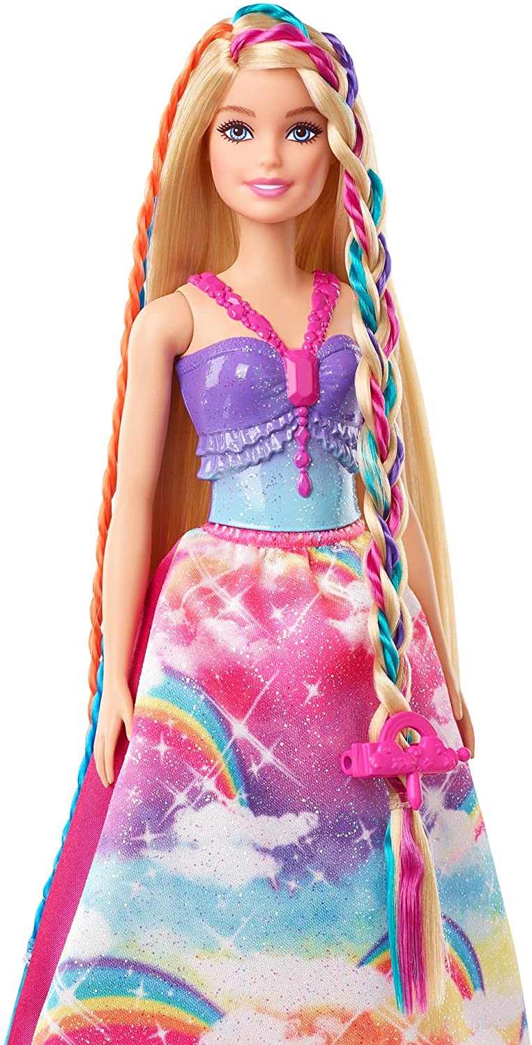 Barbie Dreamtopia Princesa Trenzas Mágicas