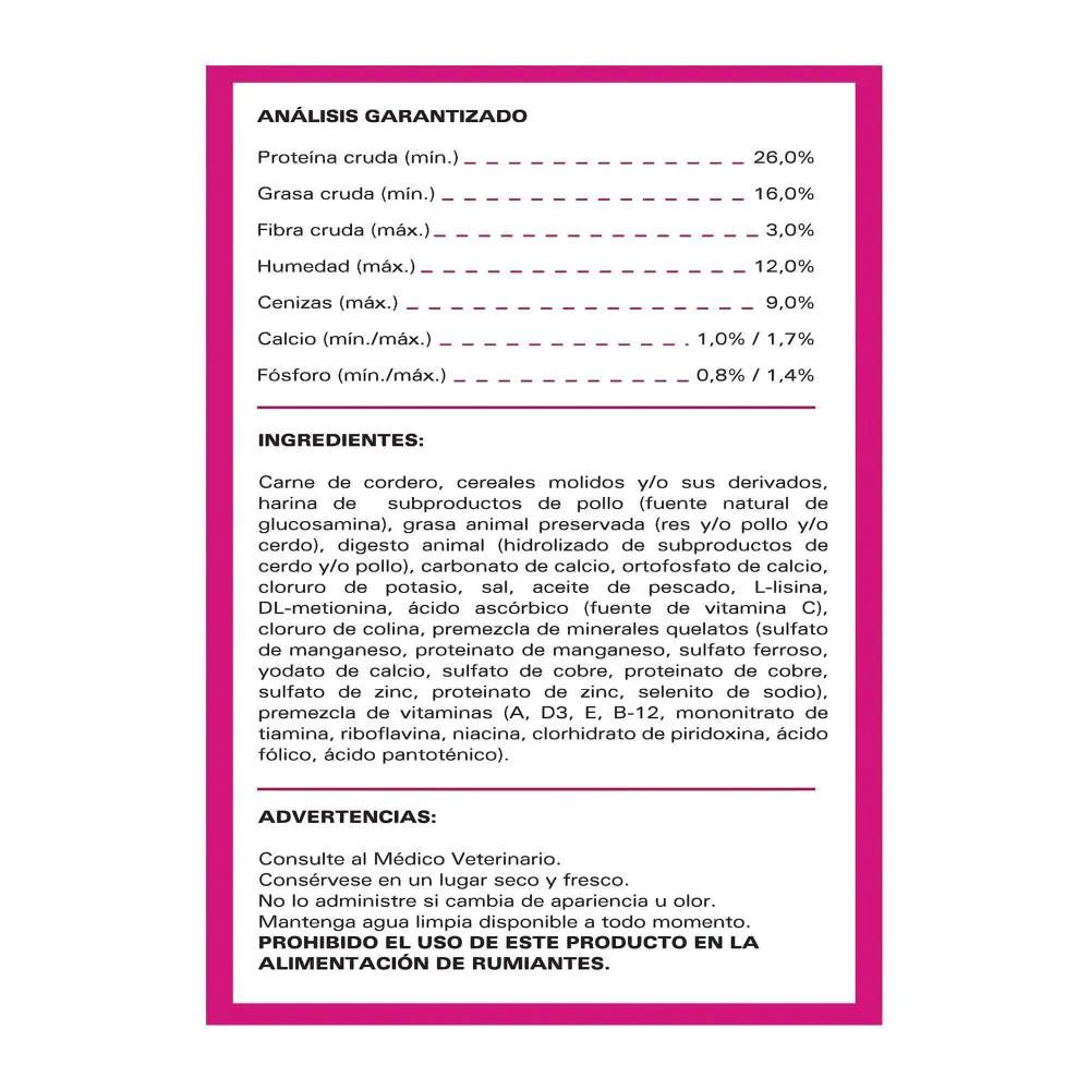 Alimento para Perro Member's Mark Exceed Cordero y Arroz 20 kg