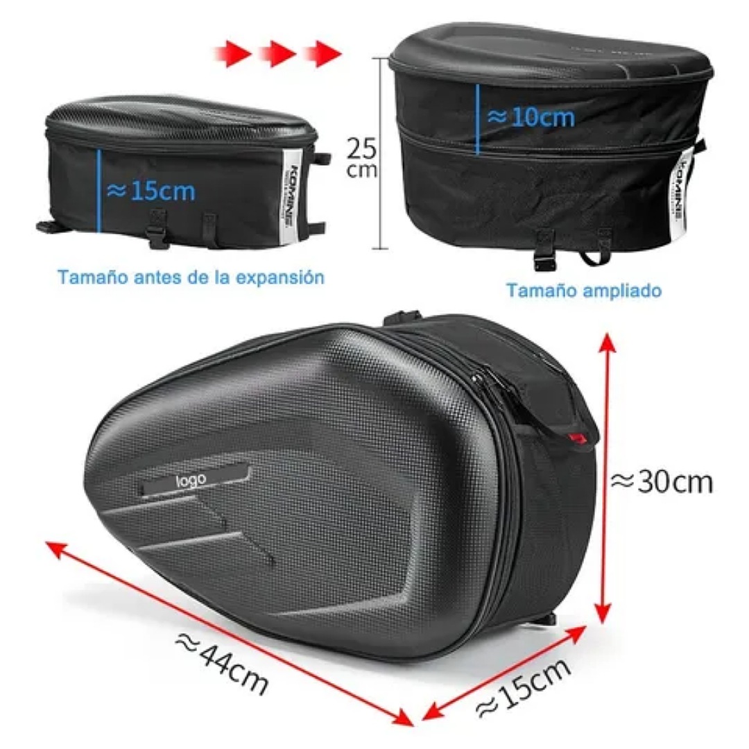 Alforjas Maletas Laterales Motocicleta Universal Impermeable