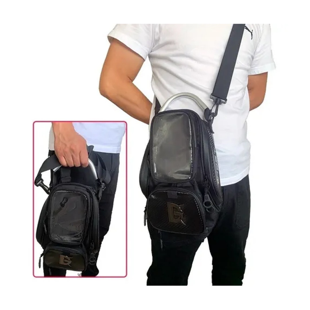 Maleta Para Moto Para Tanque Iman O Correas Tank Bag De Moto