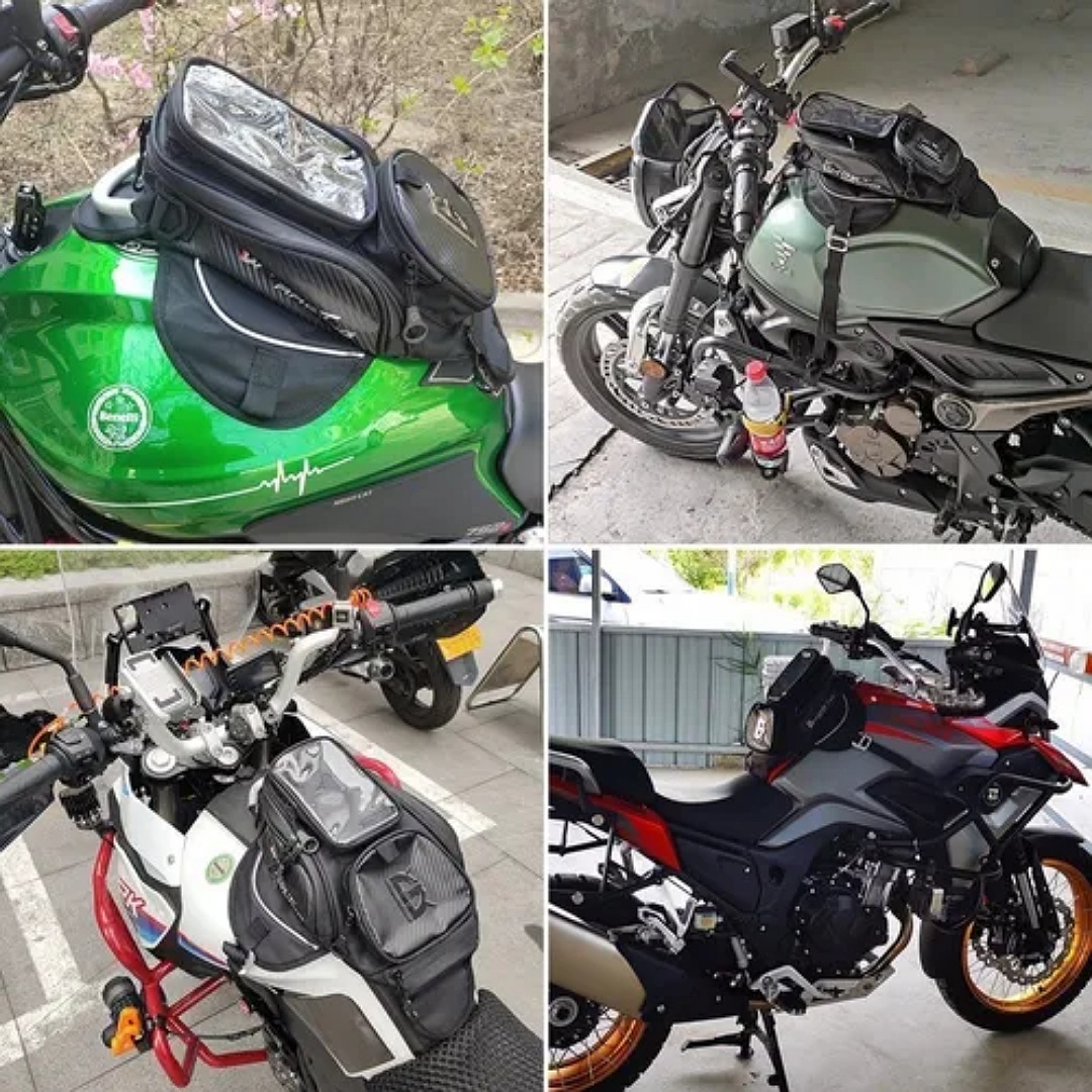 Maleta Para Moto Para Tanque Iman O Correas Tank Bag De Moto