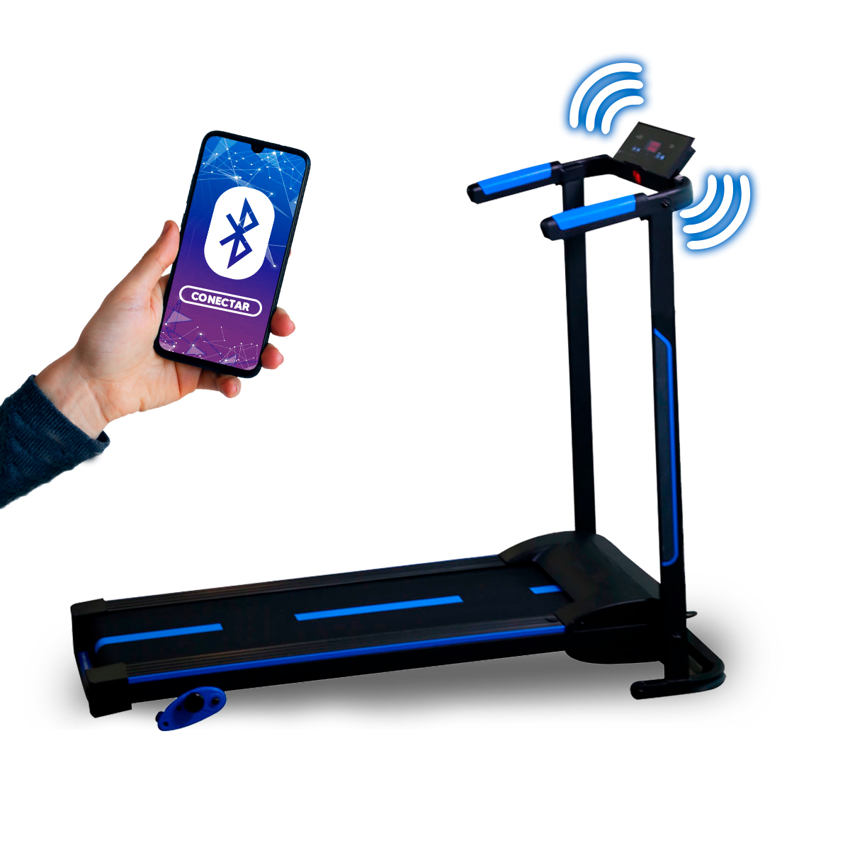 Caminadora Eléctrica I Walk Pro Bluetooth Plegable con Niveles de Inclinación 