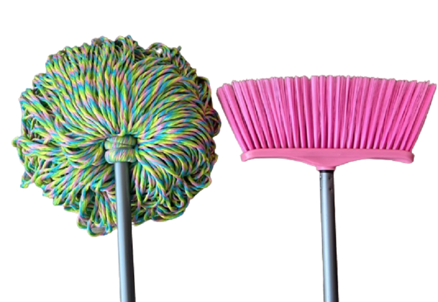 Kit Escoba + Trapeador Premium 