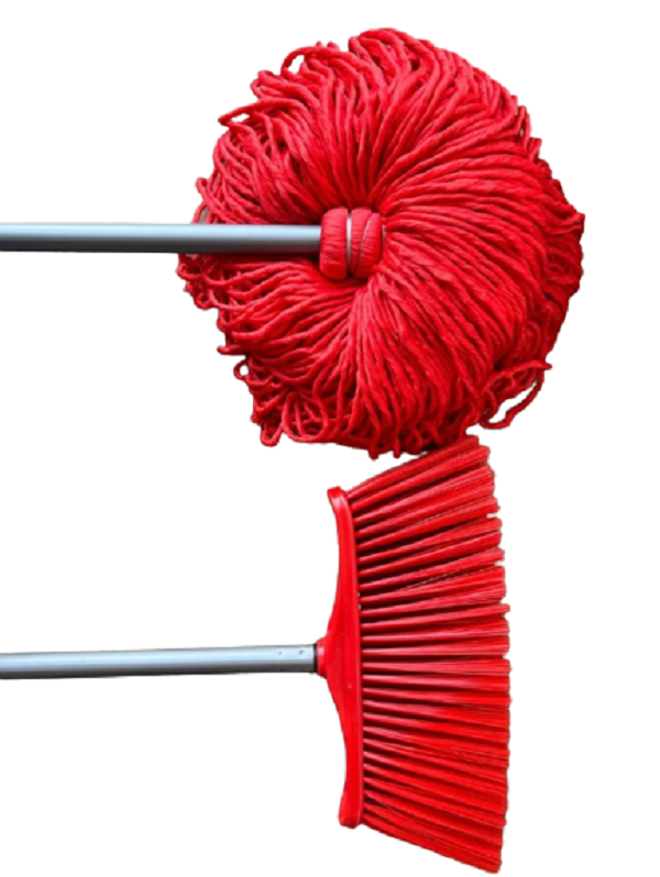 Kit Escoba + Trapeador Premium 