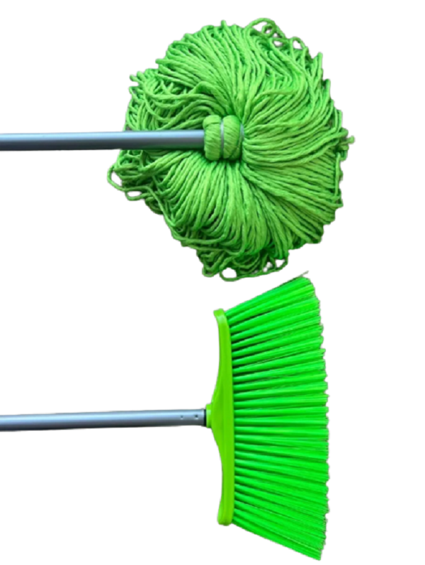 Kit Escoba + Trapeador Premium 