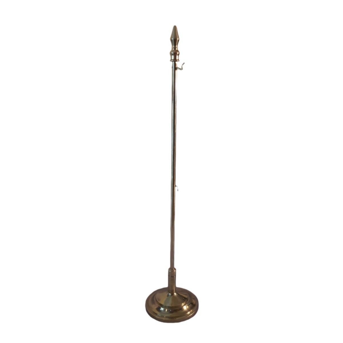 Asta para bandera de escritorio base fundida 