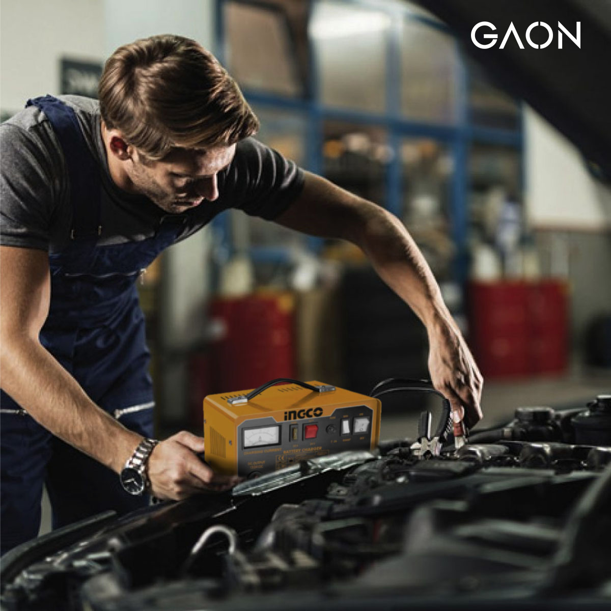 Cargador De Baterías Para Autos Portátil Arrancador