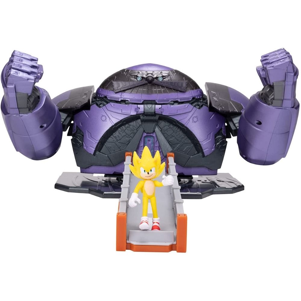 Sonic 2: Batalla Robotnic Gigante Eggman Con Súper Sonic