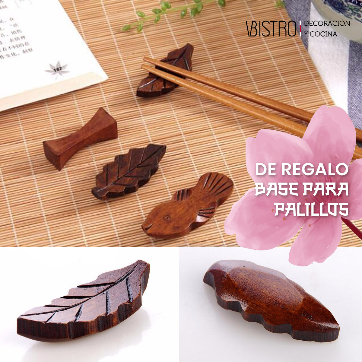  Palillos Japoneses Premium Madera De Sandalo Wengue Chinos