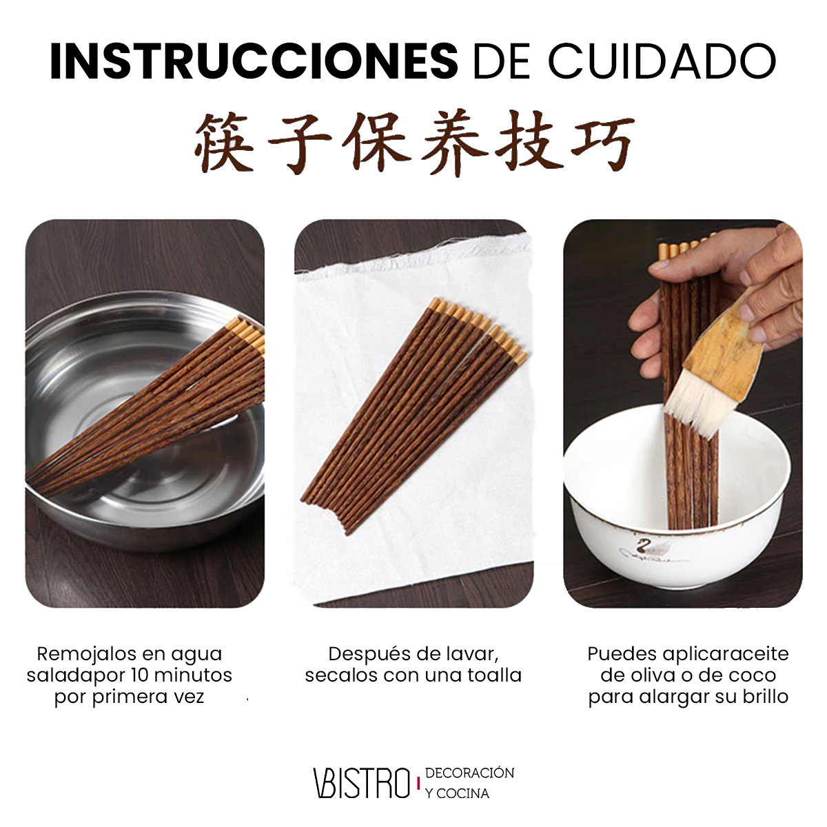  Palillos Japoneses Premium Madera De Sandalo Wengue Chinos