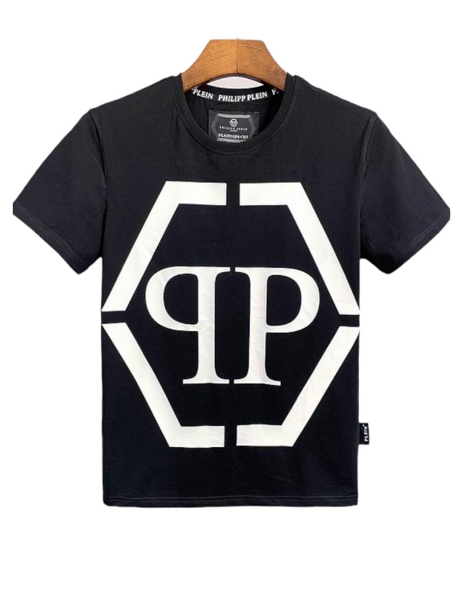Playera T-shirt Round Neck Hexagon Philipp Plein Talla XXL