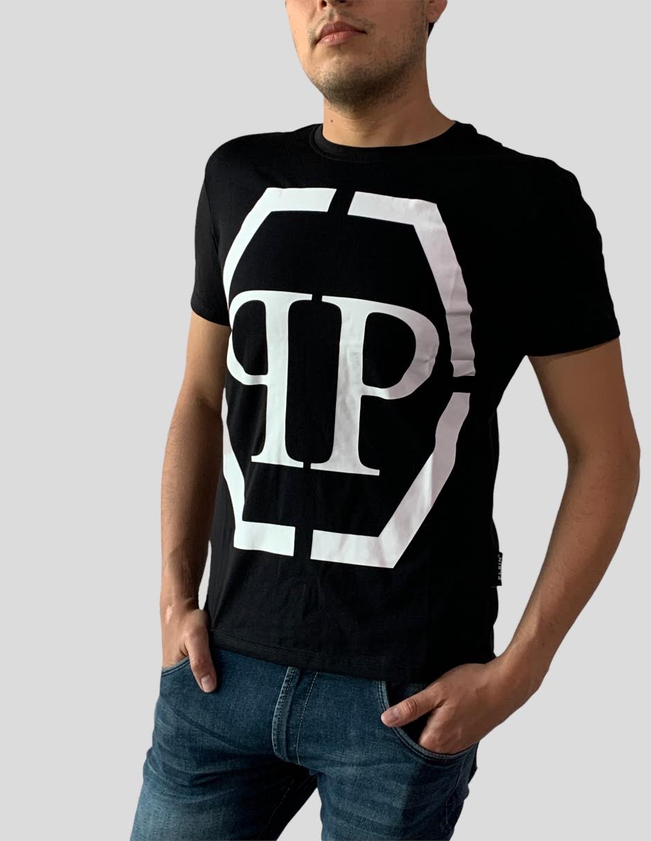 Playera T-shirt Round Neck Hexagon Philipp Plein Talla XXL