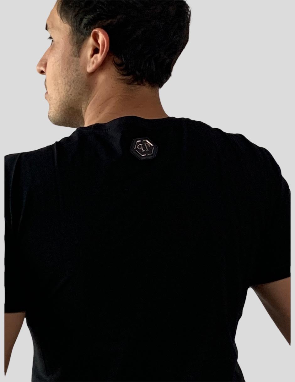 Playera T-shirt Round Neck Hexagon Philipp Plein Talla XXL